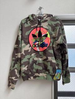 Jeremy Scott 【adidas Japan】トラ柄フード付きパーカーM Adidas Originals Jeremy Scott French fries Track Jacket Rare