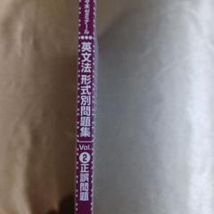 仲本 英文法形式別問題集vol 2 正誤問題 - メルカリ