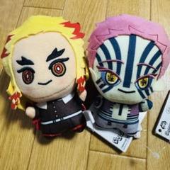 【新品 3個セット】煉獄杏寿郎 鬼滅の刃 ちびぐるみ 炎柱 無限列車 赤 柱 鬼滅の刃 炎柱・煉獄杏寿郎 ノンスケールフィギュア