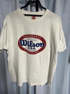 【USA製】90s WILSON ロゴTシャツ アメリカ製 ヴィンテージスポーツのサムネイル