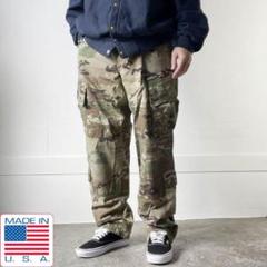 米軍実物 マルチカモパンツ M-R Medium-Regular ARMY 古着 米軍実品 迷彩柄 マルチカムカモ ミリタリー カーゴパンツ