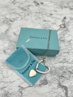 Tiffany&Co. ティファニー キーリング SV928 ハート ダブル