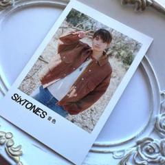SixTONES 髙地優吾　トレカ　音色　ポラロイド風カード