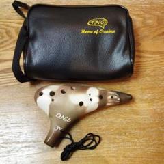 TNG オカリナ シングル 12穴 アルトC Ocarina 高温 素焼き AC