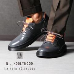 【美品】N.HOOLYWOOD　革靴　ウィングチップ　ドレス シューズ　ブラック DRESS SHOES N.HOOLYWOOD COMPILE│N-HOOLYWOOD.COM