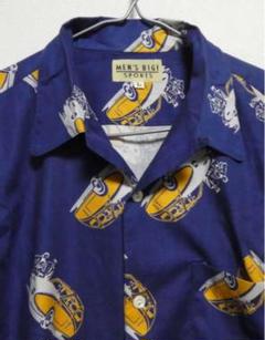 50's style classic car pattern shirtのサムネイル