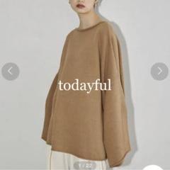 TODAYFUL Boatneck Over Knitボートネックオーバーニット TODAYFUL（トゥデイフル）の「TODAYFUL(トゥデイフル) 