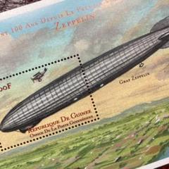外国切手6枚（イタリア：1933年ツェッペリン、航空切手） ツェッペリン切手の発行 – アメリカ郵趣研究会