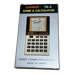 (美品)【昭和レトロ】電卓付き囲碁ゲーム CASIO TG-2 (中古品) 美品)【昭和レトロ】電卓付き囲碁ゲーム CASIO TG-2 (中古品