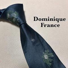 【値下げ】Dominique France 黒 シルク ネクタイ DOMINIQUE FRANCE “coeur de soie” special silk tie | NOIR ONLINE