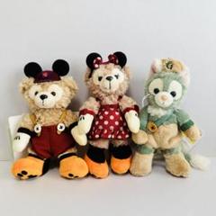 ダッフィー シェリーメイ ぬいぐるみバッジ　2015ハロウィン キャラクターグッズ オンラインストアネット