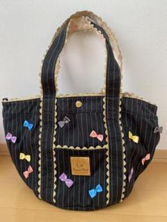 レア【美品】❣️クリスタルボール　ガルシアマルケス　カゴバック　ネイビーボーダー GARCIAMARQUEZ - ガルシアマルケス☆バッグまとめ売り☆4個