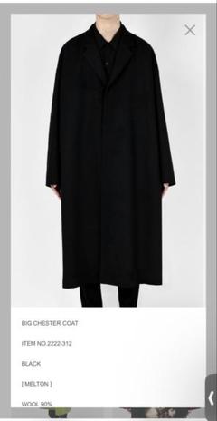 【極美品】LAD MUSICIAN チェスターコート ロングコート ウール 極美品】LAD MUSICIAN チェスターコート ロングコート ウール