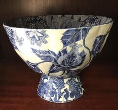 激安直営店 染付大鉢 谷中耀子 径25.5cm メルカリ - 高19.5cm個展作品 工芸品