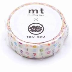 mt × SOU・SOU マスキングテープ 「 SO-SU-U いろいろ 」のサムネイル