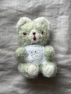 ハンドメイド　ぬいぐるみ作家　作家名不明　クマ　ぬいぐるみ　中古品　② ハンドメイド ぬいぐるみ作家 作家名不明 クマ ぬいぐるみ 中古