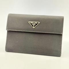 PRADA プラダ 三角ロゴ 折り財布 M510 TESSUTO LAVANDA PRADA プラダ 三角ロゴ 折り財布 M510 TESSUTO LAVANDA - メルカリ