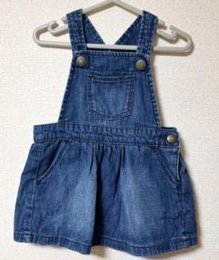 baby Gap デニムオーバーオールワンピース　70サイズ