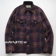AYUITE 】アユイテ ビンテージ加工 スウェットジャケット ムラ染め M