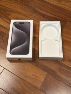 空箱　iPhone16Pro ブラック　黒　iPhone