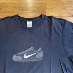 Nike スニーカー グラフィック Tシャツ XL 黒 古着 ヴィンテージ