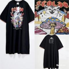 【希少新品タグ付】限定商品ScoLar スカラー 『25周年 復刻版 TシャツM クーポン】【セール 30%OFF】スカラー ScoLar ScoLar25周年 ネコ