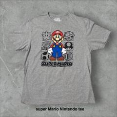 super Mario NintendoTシャツゲームキャラクタースマブラ