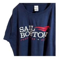 ギルダン　GILDAN Tシャツ SAIL BOSTON ネイビー　XL