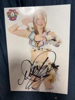 岩谷麻優 全選手 直筆サイン入りパネル マリーゴールド VIPシート特典5/24 女子プロレス マリーゴールド 直筆サイン入りポートレート 岩谷