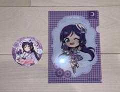 東條希 GIGOラブライブ コラボカフェ コースター クリアファイルセット