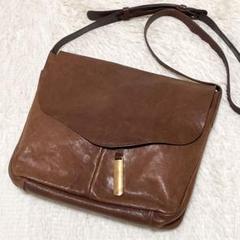 genten ゲンテン レッジェーロ2 ショルダーバッグ ブラウン genten ゲンテン レッジェーロ2 ショルダーバッグ ブラウン