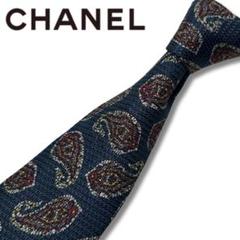 ✨極美品✨ CHANEL シャネル　ネクタイ　ペイズリー柄　ビンテージ CHANEL メンズネクタイ（ネクタイ柄：ペイズリー