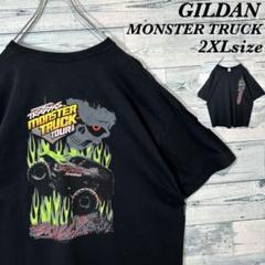 〈ビッグサイズ〉GILDAN MONSTERTRUCK バックロゴ TEE