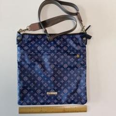 1694　ラシット　russet　トートバッグ　2way　ネイビー　ほぼ未使用 1694ラシットrussetトートバッグ2wayネイビーほぼ未使用