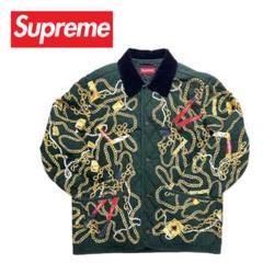 【激レア】supreme 刺繍 総柄 スウィングトップ ジャケット ブルゾン 2025年最新】SUPREME ジャンパー・ブルゾンの人気アイテム