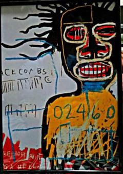 希少!額縁 ポスター Basquiat ジャン=ミシェルバスキア 絵画