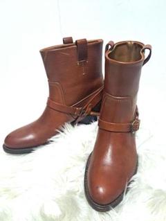 メーカー RALPH LAUREN 名作 ジョッキーブーツ ショート イタリア製 靴
