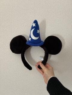 ミッキーマウス カチューシャ 魔法使いの帽子