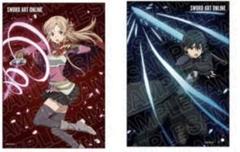 劇場版ソードアートオンライン アクリルアート　スタンド　キリト　アスナ