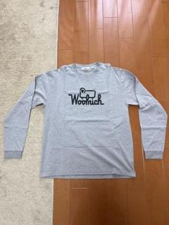 ウールリッチWoolhich グレー長袖カットソー MサイズロングTシャツロンT