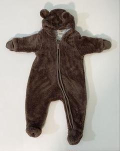 H&M クマ耳付きロンパース