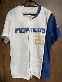北海道日本ハムファイターズ　野球　26 淺間大基　アイヌ 限定 ユニフォーム 北海道日本ハムファイターズ 野球 背番号26 淺間大基 限定