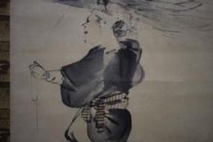 真作/平安四名家/中島来章/大原女図/桐極箱付/布袋屋掛軸HJ-814 真作/平安四名家/中島来章/大原女図/桐極箱付/布袋屋掛軸HJ-814