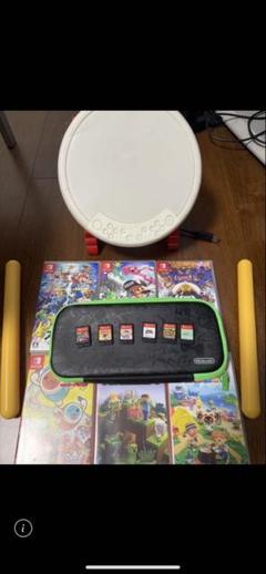 Nintendo Switch ドラムコントローラーとゲームカード