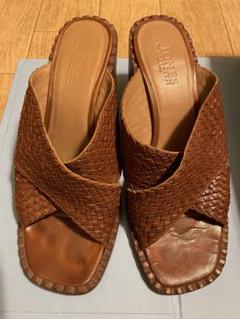 JONES boots maker ブラウン レザー サンダル
