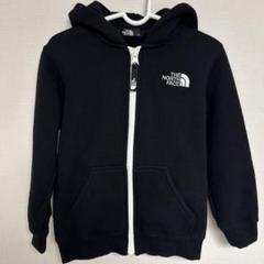 【美品】ノースフェイスTHE NORTH FACE子どもパーカー110㎝黒 上着