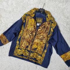 美品 WINTERSET ナイロンジャケット スカーフ柄 USA古着 ビンテージ