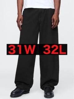 2025年最新】 gap スーパーバギーデニム ブラックの人気アイテム