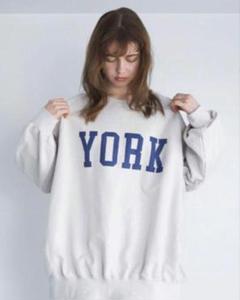 nest Robe コットンカレッジスウェットプルオーバー
