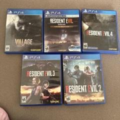 バイオハザード PS4 ゲーム 5本セット